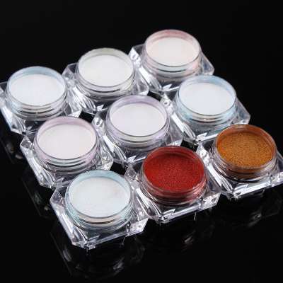 Nail Shimmer Powder Shining Rose Gold Metal Mirror Effect Nail Chrome Pigment Dust Nail Art Decoration